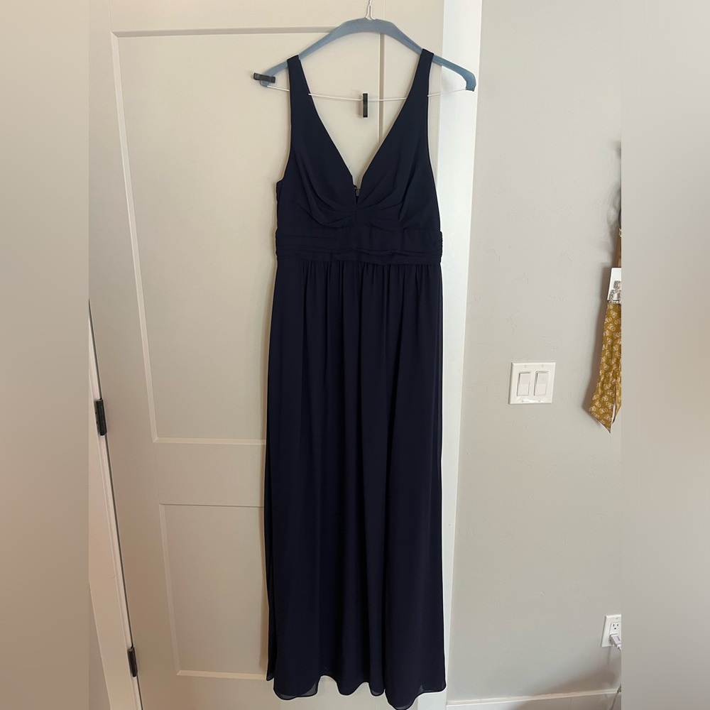 Lulus bridesmaid dress, Navy, size L